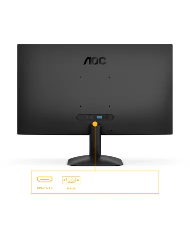 AOC 24B31H LED display 60,5 cm (23.8") 1920 x 1080 Pixeles Full HD Negro