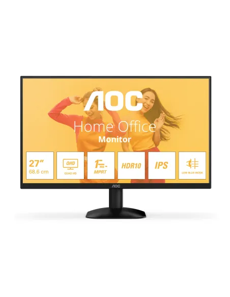 AOC B3 Q27B35E pantalla para PC 68,6 cm (27") 2560 x 1440 Pixeles Quad HD LED Negro