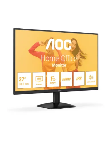 AOC B3 Q27B35E pantalla para PC 68,6 cm (27") 2560 x 1440 Pixeles Quad HD LED Negro