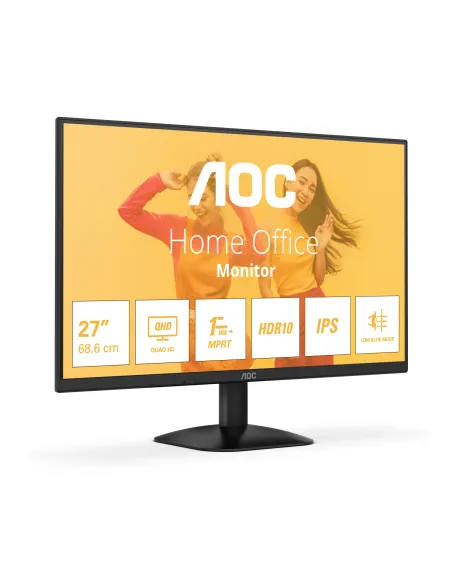 AOC B3 Q27B35E pantalla para PC 68,6 cm (27") 2560 x 1440 Pixeles Quad HD LED Negro