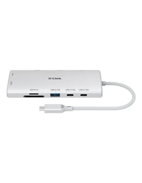 D-Link DUP-A01 hub de interfaz USB 3.2 Gen 1 (3.1 Gen 1) Type-C 10000 Mbit s Blanco
