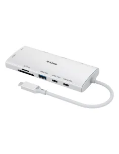 D-Link DUP-A01 hub de interfaz USB 3.2 Gen 1 (3.1 Gen 1) Type-C 10000 Mbit s Blanco 2