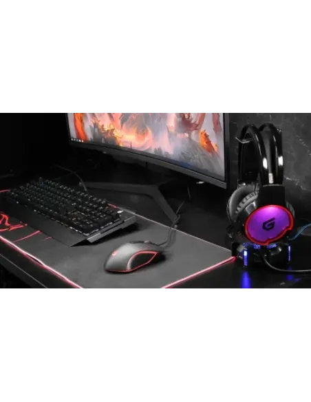 Conceptronic KRONIC teclado Juego USB QWERTY Español Negro