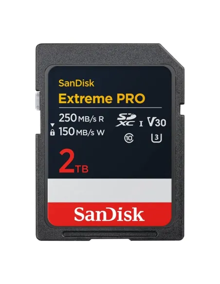 Tarjeta memoria flash sandisk extreme pro 2tb