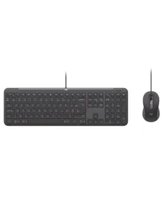 Teclado + raton logitech mk620 negro