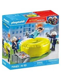 Playmobil bomberos con colchoneta