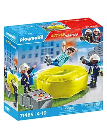 Playmobil bomberos con colchoneta