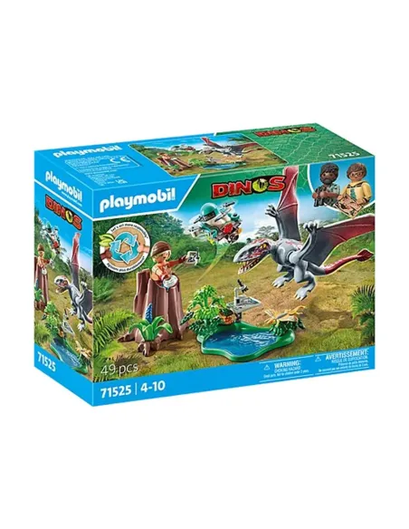 Playmobil observatorio con dimorphodon