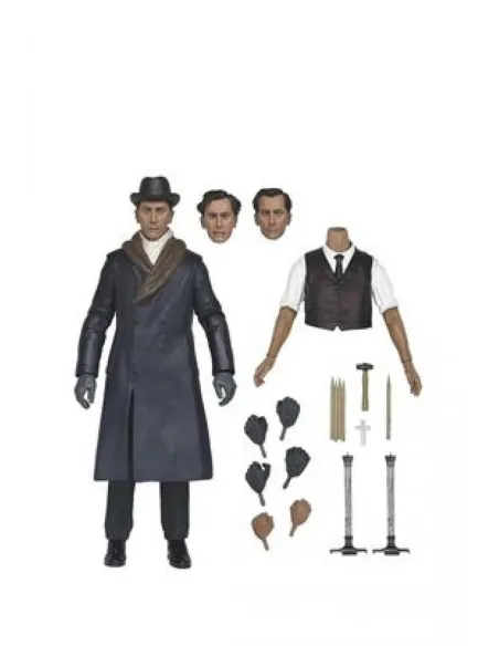 Van helsing scale action figura 18 cm hammer films: horror of dracula 1958