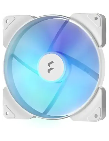 FRACTAL VENTILADOR CAJA ASPECT 14 SERIES RGB PWM 140MM MARCO BLANCO (FD-F-AS1-1408)