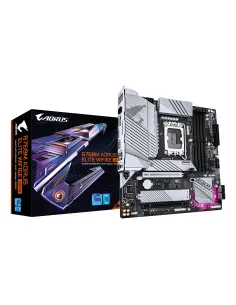 GIGABYTE B760M AORUS ELITE WIFI6E GEN5 Placa Base – Compatible con procesadores Intel Core 14ª generación, VRM digital de
