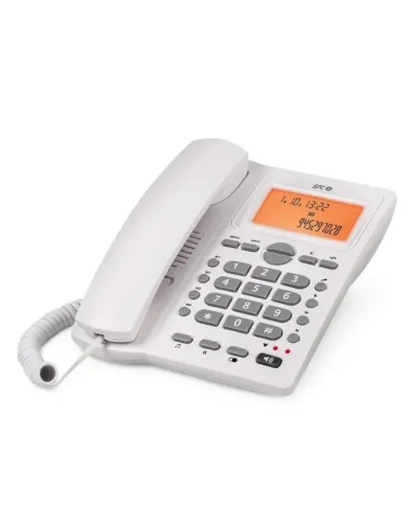 SPC 3612B Telefono OFFICE ID 2 LCD Blanco