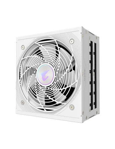 GIGABYTE AORUS ELITE P1000W ICE Fuente de Alimentación - PCIe 5.0, 80 PLUS Platinum, Diseño completamente modular, Ventilador