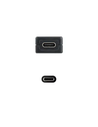 Nanocable 10.01.1312 cable USB USB 3.2 Gen 1 (3.1 Gen 1) 10 m USB C Negro