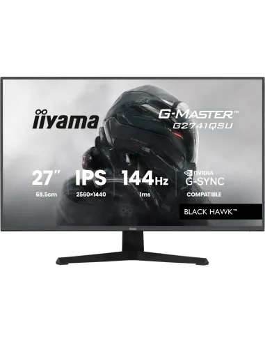 iiyama G-MASTER G2741QSU-B1 pantalla para PC 68,6 cm (27") 2560 x 1440 Pixeles Negro