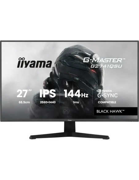 iiyama G-MASTER G2741QSU-B1 pantalla para PC 68,6 cm (27") 2560 x 1440 Pixeles Negro