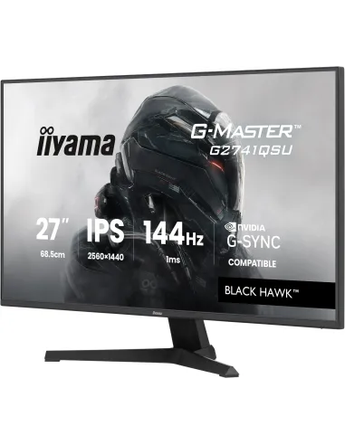 iiyama G-MASTER G2741QSU-B1 pantalla para PC 68,6 cm (27") 2560 x 1440 Pixeles Negro