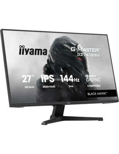 iiyama G-MASTER G2741QSU-B1 pantalla para PC 68,6 cm (27") 2560 x 1440 Pixeles Negro