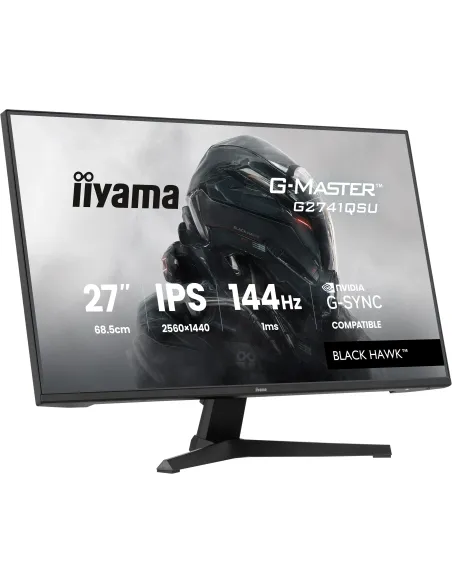 iiyama G-MASTER G2741QSU-B1 pantalla para PC 68,6 cm (27") 2560 x 1440 Pixeles Negro