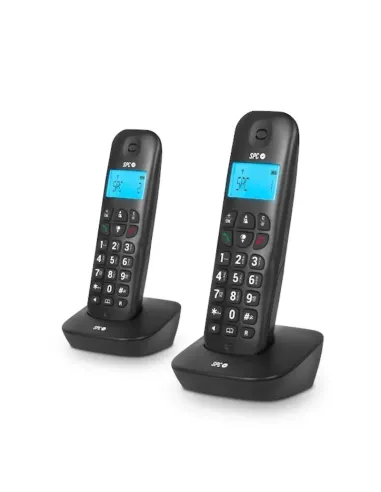 SPC 7302N Telefono DECT AIR PRO DUO Negro