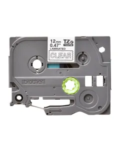 Brother Cinta Laminada Blanco/Transparente 12 mm