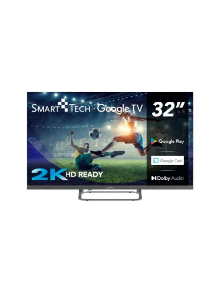 Tv televisor smart tech 32 pulgadas google tv 2k dolbi audio google tv