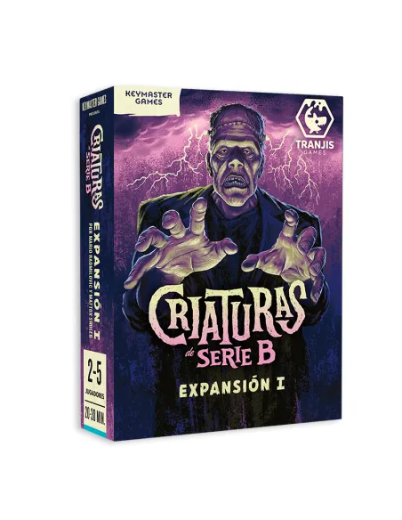 Juego de mesa criaturas de serie b -  expansión