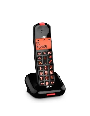 SPC 7612N Telefono Inalámbrico COMFORT KAIRO Negro