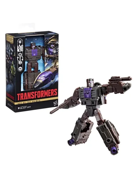 Figura hasbro transformers age of the primes combaticon blast off