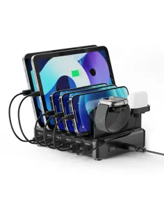 Ewent EW1335 cargador de dispositivo móvil Universal Negro Corriente alterna Carga rápida Interior