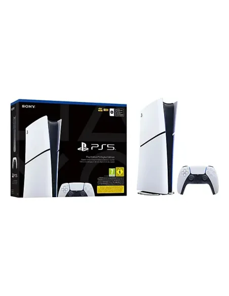 Sony PlayStation 5 Digital Edition 825 GB Wifi Negro, Blanco