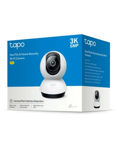 TP-Link Tapo TC74 cámara de vigilancia Bombilla Cámara de seguridad IP Interior 2880 x 1620 Pixeles Techo Escritorio