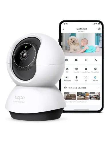 TP-Link Tapo TC74 cámara de vigilancia Bombilla Cámara de seguridad IP Interior 2880 x 1620 Pixeles Techo Escritorio