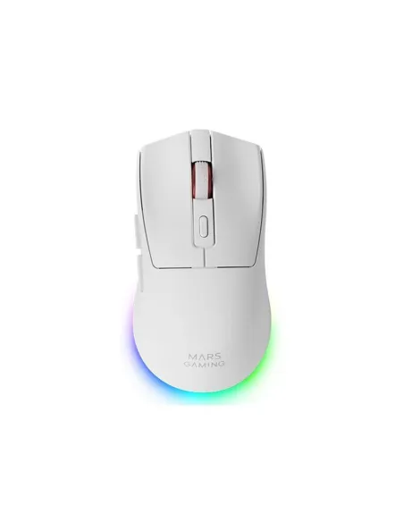 Raton inalambrico mars gaming mm - t3w blanco