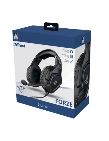 Trust GXT 488 Forze PS4 Auriculares Alámbrico Diadema Juego Negro
