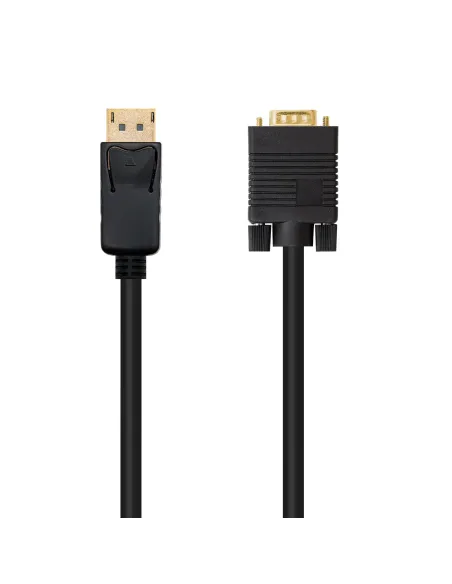 Nanocable Cable conversor DISPLAYPORT a VGA, DP M - VGA M, Negro, 5.0 M