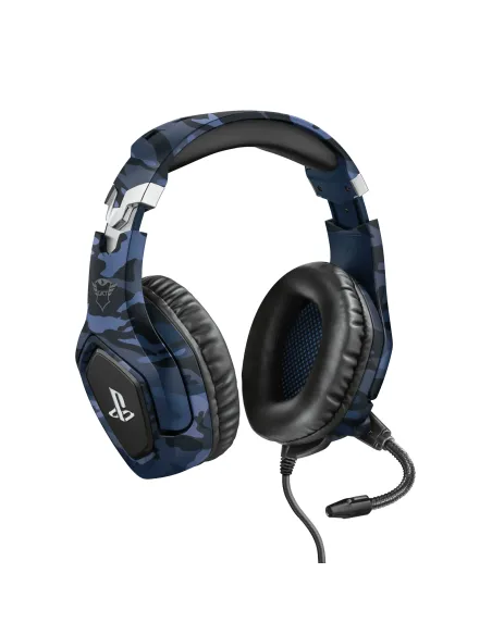 Trust GXT 488 Forze PS4 Auriculares Alámbrico Diadema Juego Negro, Azul