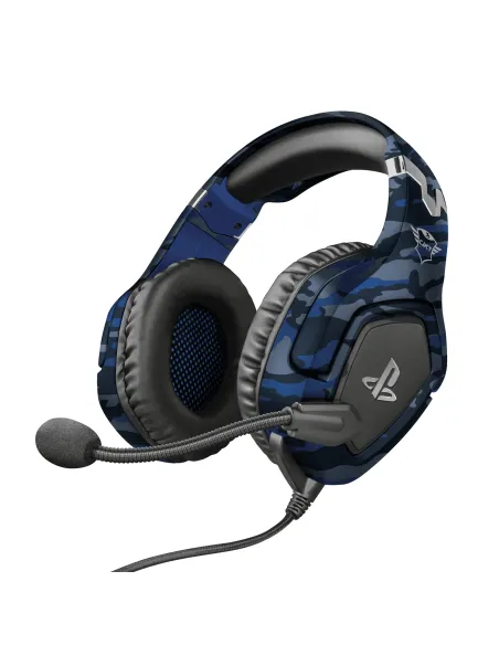 Trust GXT 488 Forze PS4 Auriculares Alámbrico Diadema Juego Negro, Azul