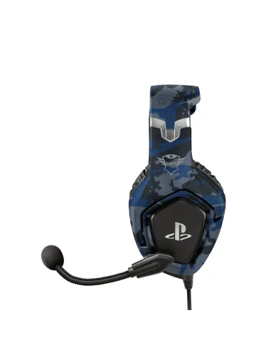 Trust GXT 488 Forze PS4 Auriculares Alámbrico Diadema Juego Negro, Azul
