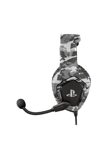 Trust GXT 488 Forze PS4 Auriculares Alámbrico Diadema Juego Negro, Gris
