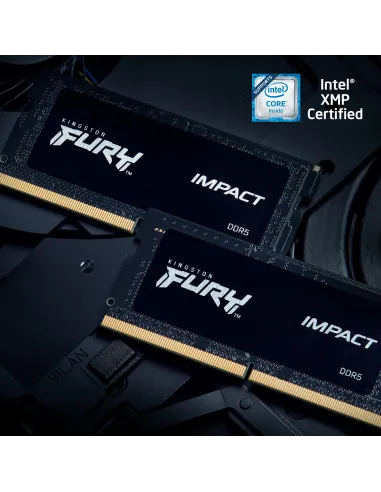 Kingston Technology FURY 8 GB 4800 MT s DDR5 CL38 SODIMM Impact