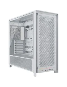 Caja ordenador gaming corsair frame 5000d rs atx cristal templado blanco