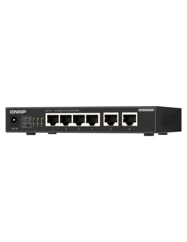 QNAP QSW-2104-2T-R2 switch No administrado 10G Ethernet (100 1000 10000) Escritorio Negro