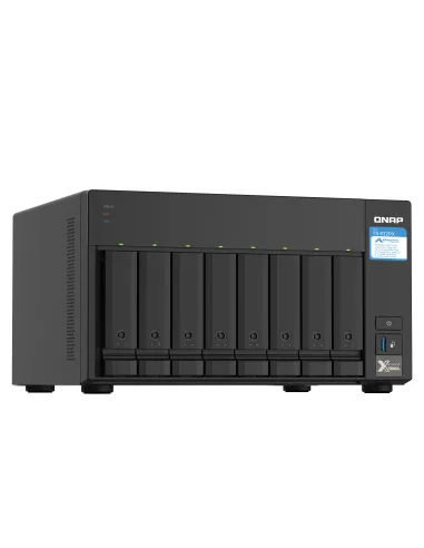 QNAP TS-832PX NAS Torre Annapurna Labs AL324 4 GB DDR4 0 TB QNAP Turbo System Aluminio, Negro