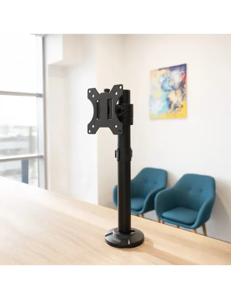TooQ Soporte de Mesa para Pantallas 17"-32", Color Negro