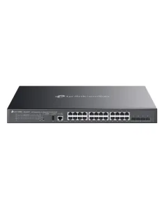 TP-Link SG5428XMPP switch Gestionado L3 Gigabit Ethernet (10 100 1000) Energía sobre Ethernet (PoE) Negro