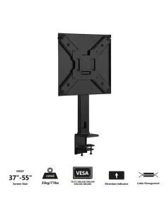 Ewent EW1543 soporte para TV 139,7 cm (55") Negro 2