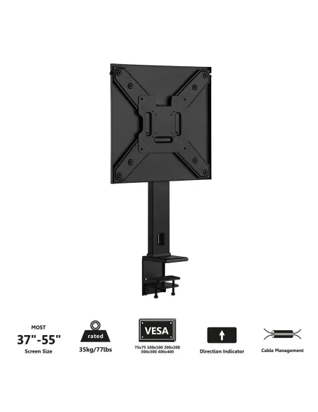 Ewent EW1543 soporte para TV 139,7 cm (55") Negro