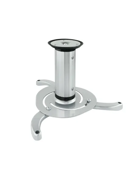TooQ SOPORTE UNIVERSAL DE TECHO GIRATORIO 360º PARA PROYECTOR PLATA
