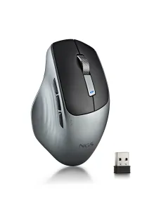 NGS LUSH-RB ratón Oficina mano derecha RF inalámbrico Óptico 1600 DPI